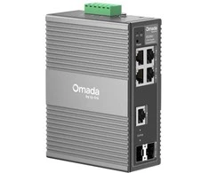 Šakotuvas TP-Link „Omada“ 6 prievadų gigabito pramoninis lengvai valdomas komutatorius, 4 × gigabito RJ45 prievadai, 1 × gigabito RJ45/SFP mišrus lizdas, 1 × gigabito SFP lizdas, darbinė temperatūra: -40–75 °C (-40–167 °F), IP40 aliuminio korpusas, centralizuotas debesijos valdymas.