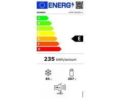 Šaldytuvas HEINNER ŠALDYTUVO KOMBINACIJA HCNF-HS292E++