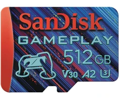Atminties kortelė SanDisk Micro SDXC GamePlay 1TB 190/130 MB/s A2 C10 V30 UHS-I U3