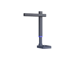 Skeneris Scanner CZUR Shine Ultra, rezolutie 4160 x 3120 pixeli, 13MP, 340dpi pentru fisiere A4, 245dpi pentru fisiere A3, senzor CMOS, dimensiune maxima document A3, focalizare automata, output JPG, PDf, Word, Excel, Tiff, functie OCR: 180+, cu pedala de actionare, negru