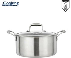 DEŠRELĖ SU DANGTELIU, 20X10 CM, 2,8 L TITANIUM3, „COOKING BY HEINNER“