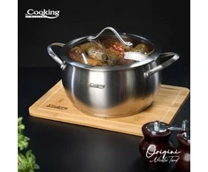 PUSIAI INOX+TALPA 22x11,5L, 4,3L, NICOLAI TAND, ORIGINI, COOKING BY HEINNER