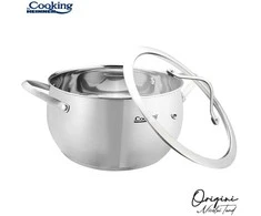 PUSIAI INOX+TALPA 22x11,5L, 4,3L, NICOLAI TAND, ORIGINI, COOKING BY HEINNER