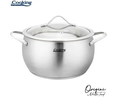 PUSIAI INOX+TALPA 22x11,5L, 4,3L, NICOLAI TAND, ORIGINI, COOKING BY HEINNER