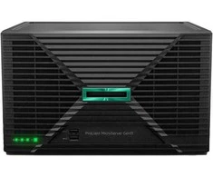 Serveris Hewlett Packard (HP) „HPE ProLiant MicroServer Gen11 E-2434 4c 32GB-U 4LFF-NHP 2x4TB HDD 180W“ išorinis PS EMEA Cmp Mod Svr