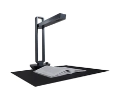 Skeneris Stabilus Scanner CZUR Aura Pro 14MPx, 240 DPI optinė skiriamoji geba, USB 2.0 sąsaja, HD CMOS objektyvas, specifinės funkcijos: knygos kreivės išlyginimas, išmanusis puslapiavimas, išmaniosios korekcijos, automatinis apkarpymas, automatinis pjovimas, fono retušavimas, pirštų atspaudų šalinimas, spalvų režimas (automatinis, nespalvotas, antspaudas)