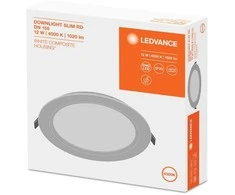 Ledvance Įleidžiama panelė SLIM, apvali 155 12 W 4000 K WT