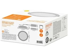 Bikuvalt 25W LED Įleidžiamas šviestuvas DL ALU DN, 3000K, baltas