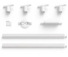 Philips Hue Perifo 4xcylinder taškinis lubinis šviestuvas balta