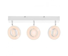 Trigubas reguliuojamas LED prožektorius Ledvance DECOR SATURN, 29W, 3270 lm, balta šviesa (3000K-6500K), IP20, 666 mm, balta, F energijos klasė
