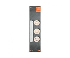 Trigubas reguliuojamas LED prožektorius Ledvance DECOR SATURN, 29W, 3270 lm, balta šviesa (3000K-6500K), IP20, 666 mm, balta, F energijos klasė
