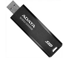 Kietasis diskas USB Atmintinė - Adata SC610 2 TB, Juoda