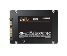 Kietasis vidinis diskas SSD SAMSUNG 870 EVO 250GB/SATA/ML/2,5/MZ-77E250B/EU