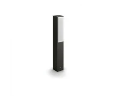 Stalp LED pentru iluminat exterior Philips Stratosphere, 2x4.5W (70W) ,1000 lm, lumina neutra (4000K), dimabila, IP44, 420x76x60mm, Antracit