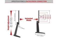 Laikiklis BARKAN S40.B 32"-70" televizorius, stalinis