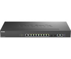 Šakotuvas D-LINK DMS-1250-12TP/E 12 prievadų 2.5G išmanusis valdomas PoE komutatorius | D-Link