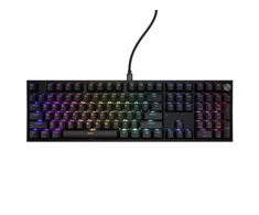 Klaviatūra Genesis Thor 404 juoda RGB Outemu Peach Silent