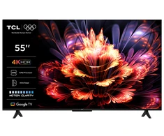 Televizorius TCL LED 4K TV | 55V6C | 55 | Smart TV | Google TV | Juodas