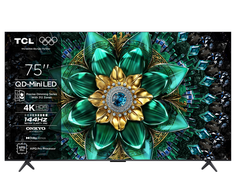 TCL Q6C 75Q6C televizorius 190,5 cm (75") 4K „Ultra HD“ išmanusis televizorius „Wi-Fi“ metalinis