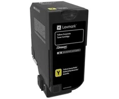 Lexmark CS720, CS725 Geltonas 3K 74C20YE dažai