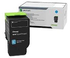 Originalūs Lexmark dažai 78C0X20, žalsvai mėlyna, 5000s, ypač didelė kasetė