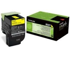 Lexmark 802Y kasetė, geltona