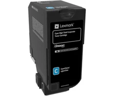 Lexmark 25K Corporate Toneris Cartridge (CX725) | Tonerio kasetė | Žydra spalva