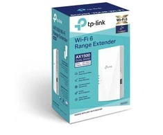 Šakotuvas TP-LINK RE500X tinklo plėtiklis Tinklo kartotuvas Baltas 1000 Mbit/s