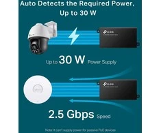 TP-LINK | Omada 2.5G PoE+ purkštuko adapteris