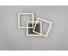 Lubinis šviestuvas Trio Lubinis LED šviestuvas REALITY Trail, 31W, 3000 K, 3550 lm, juodos sp., 52 x 52 x 7 cm