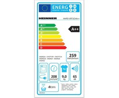 Džiovyklė Uscator de rufe cu pompa de caldura Heinner HHPD-V9T1CHA++