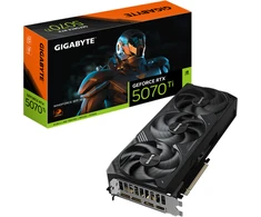 Vaizdo plokštė „Gigabyte GeForce RTX 5070 Ti WINDFORCE SFF 16G“ | NVIDIA | 16 GB | „GeForce RTX 5070 Ti“ | GDDR7 | HDMI jungčių kiekis: 1 | PCI-E 5.0 | Atminties taktinis dažnis: 2452 MHz