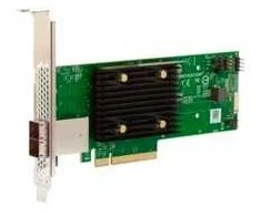 Vidinis SAS Adapteris - Broadcom HBA 9500-8e PCIe Žalias/Pilkas