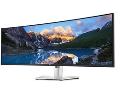 Monitorius Dell U4924DW 49", Juodos/Sidabrinės spalvos