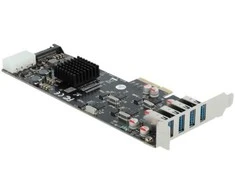 Kontrolierius Delock PCIE 2.0 x4 - 4x USB 3.2 Gen 1 (89008)
