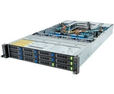 Gigabyte R283-Z93 rev. AAL1 stovo serveris 2U dvigubas lizdas SP5 R283-Z93-AAF1