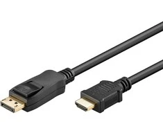 Goobay GB DISPLAYPORT 1.2 TO HDMI 1.4 CABLE, 5M