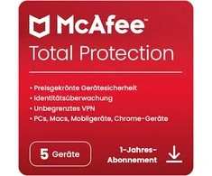 Kaspersky Standard Anti-Virus [5 Geräte - 2 Jahre]