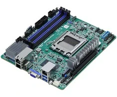 Asrock AM5D4ID-2T/BCM pagrindinė plokštė KNOLL3 X300 Socket AM5 mini ITX