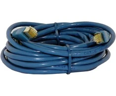 Goobay Patch-Kabelis CAT6 5,0m blau S/FTP - 68270
