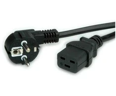 Value Maitinimo kabelis CEE 7/7 (SCHUKO) (M) iki IEC 60320 C19 (W) 200 cm