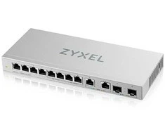 Šakotuvas Tinklo Komutatorius - Zyxel XGS1010-12 Ne-valdomas Gigabit Ethernet (10/100/1000) Pilka