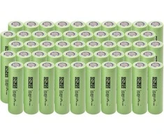 50x Ogniwo Akumuliatorius Žalias Cell 18650 Li-Ion INR1865029E 3.7V 2900mAh