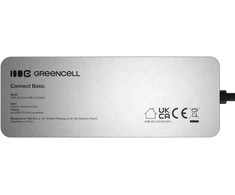 Green Cell Žalias Cell Adapteris Basic HUB Greencell USB-C 4in1 (4×USB-A 3.0) – greitas perdavimas iki 5 Gb/s, aliuminio korpusas