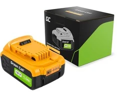 Green Cell Žalias Cell Žalias Cell baterija, skirta DeWalt XR 18V 5Ah Baterija, skirta DCB182
