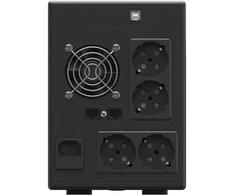 Green Cell Žalias Cell Nepertraukiamo maitinimo šaltinis (UPS) Greencell 1500VA 900W PowerProof su LCD ekranu