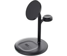 Green Cell Žalias Cell MagScape Stand 3w1 MagSafe juoda
