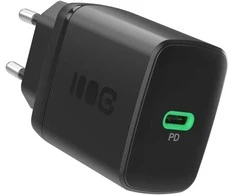 Green Cell Žalias Cell Greencell PowerSource Solo30 įkroviklis USB C juodas maitinimo adapteris 30 W maitinimo tiekimas