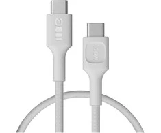Green Cell Žalias Cell USB-C laidas 0.3 m 100 W Greencell PowerStream greito įkrovimo PD Snow Baltas