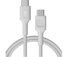 Green Cell Žalias Cell USB-C laidas 1.2 m 100 W Greencell PowerStream greito įkrovimo PD Snow Baltas